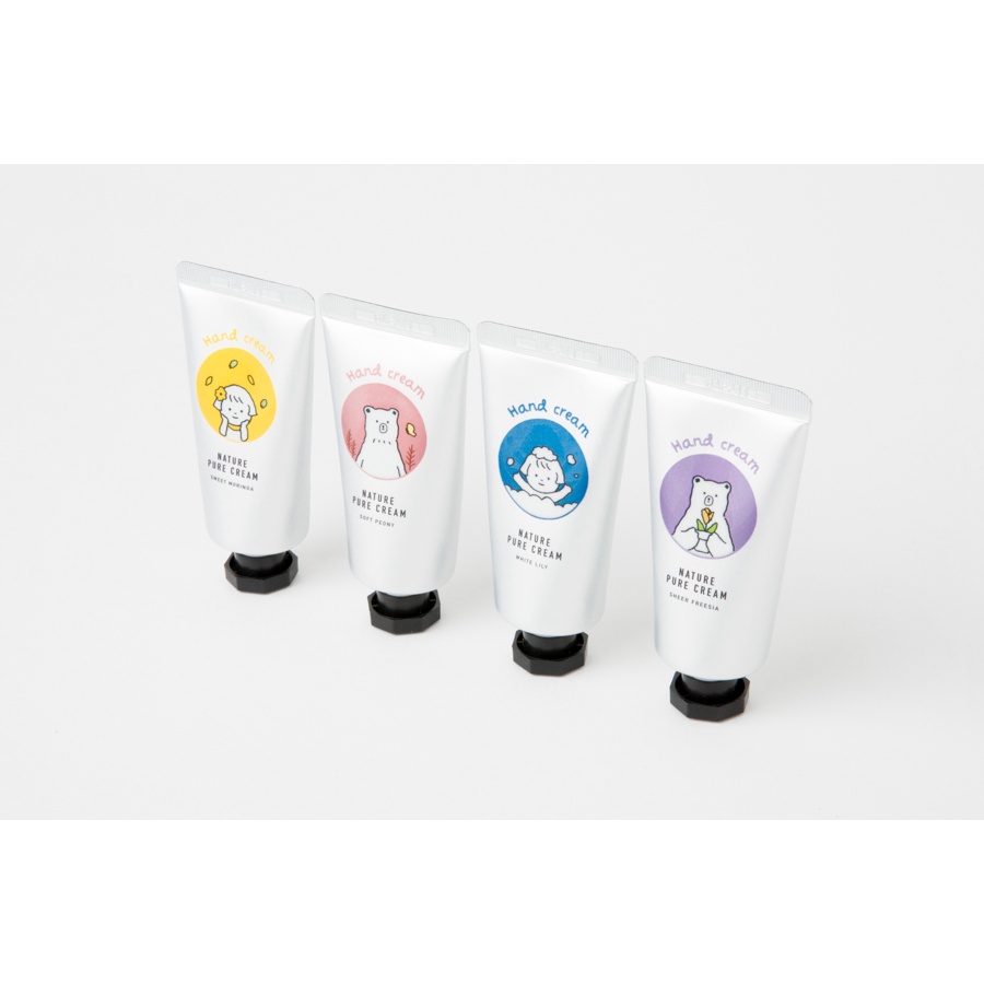 Set 4 Kem Dưỡng Da Tay ARTBOX Hàn Quốc Mùi Hương Hoa Cỏ Tự Nhiên 30ml*4