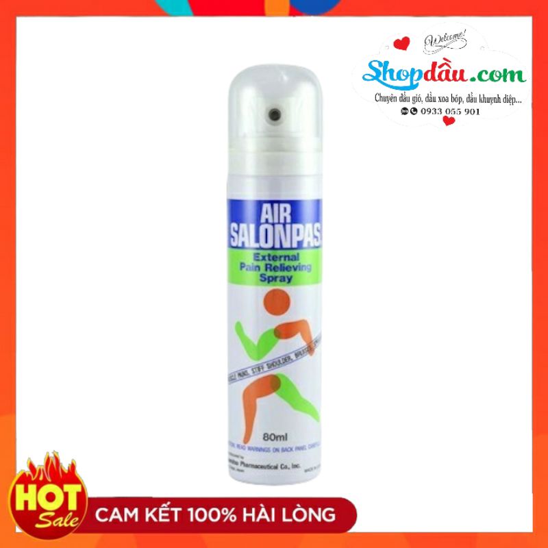 Bình xịt giảm đau salonpas air