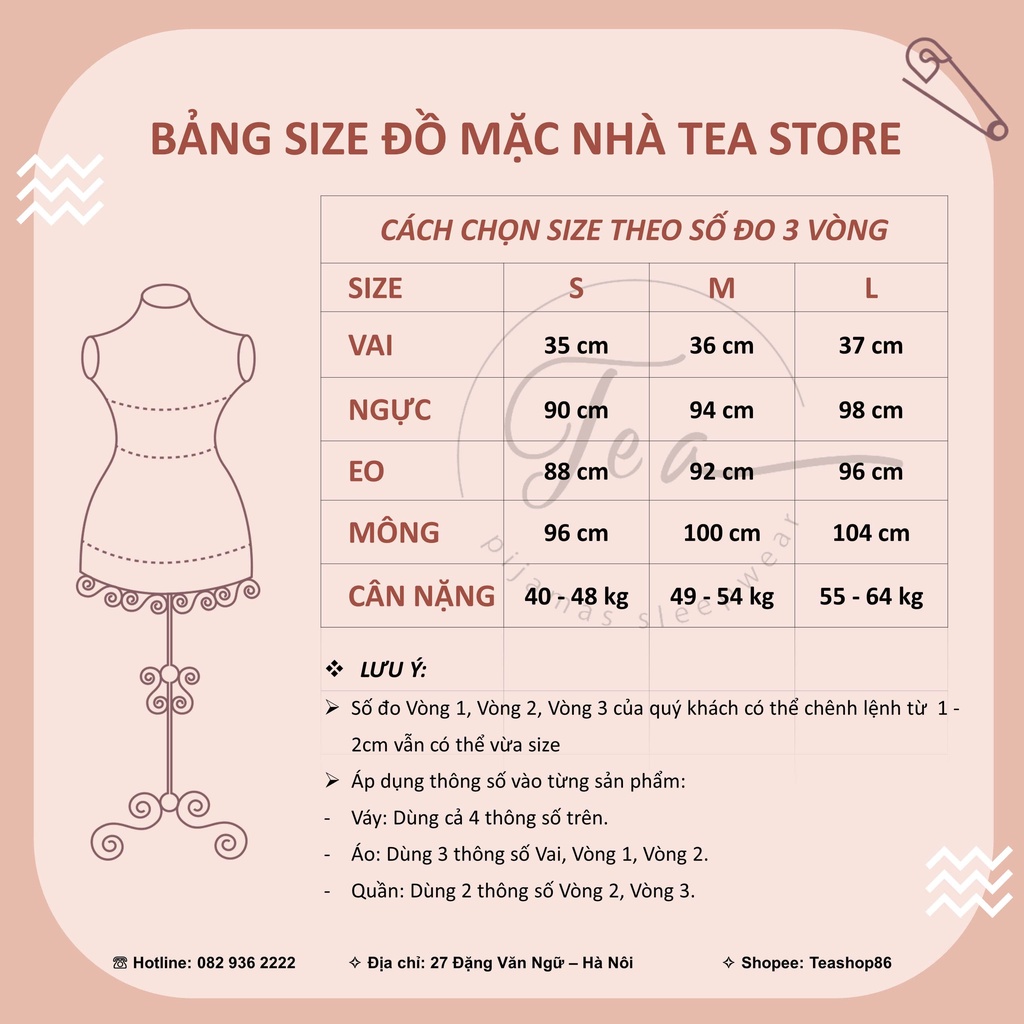 Bộ mặc nhà pyjama lụa cộc Tea Store họa tiết mèo hàng thiết kế