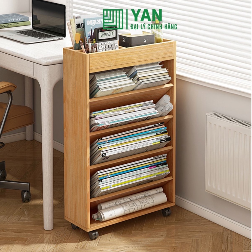 Kệ sách ngăn chéo tiết kiệm diện tích - gp189