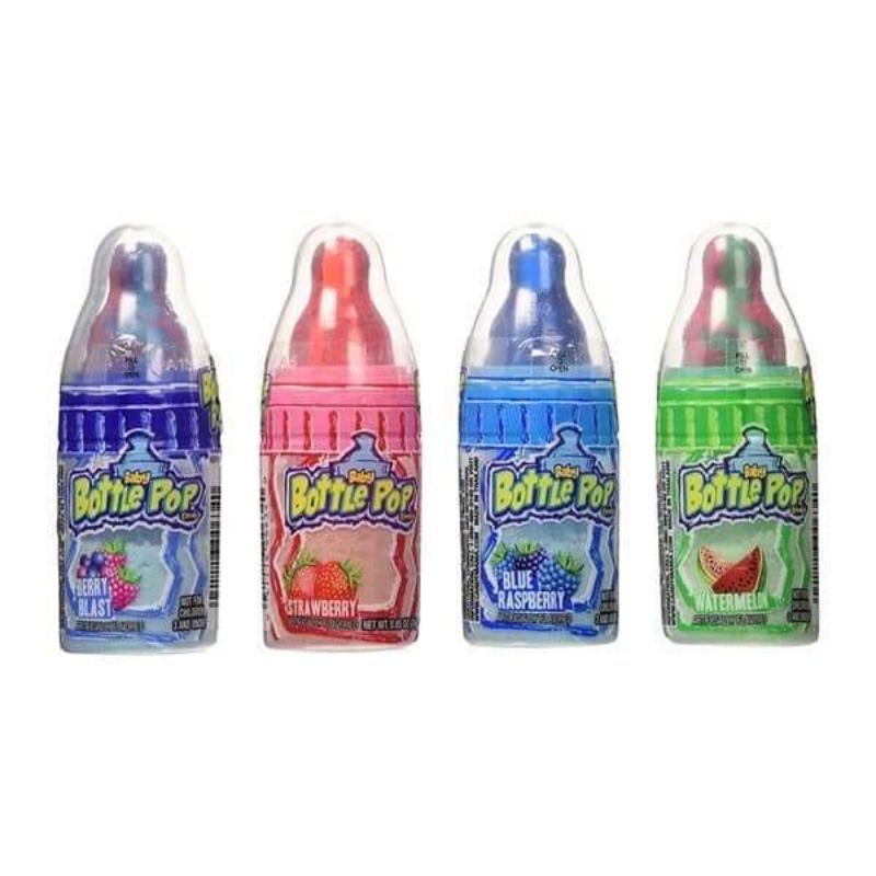 Kẹo bột bình sữa Bottle Pop bình 24g Mỹ