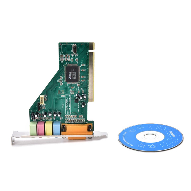 Thẻ Âm Thanh MIDI 4 Kênh 5.1 3D Cho PC Windows XP / 7 / 8 / 10
