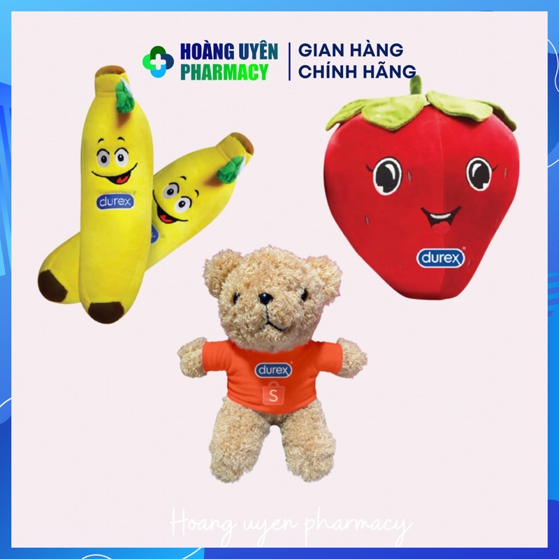 Gấu bông/ chuối bông Durex