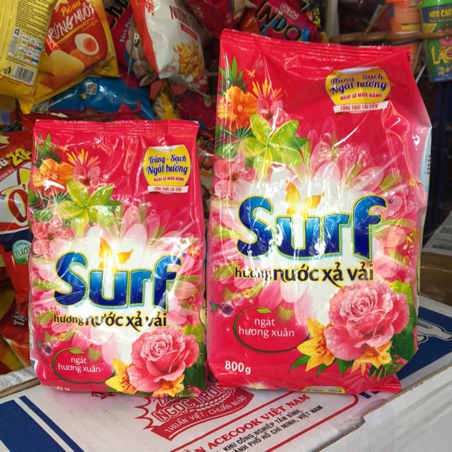 Bột Giặt Surf Ngát Hương Nước Xả Vải