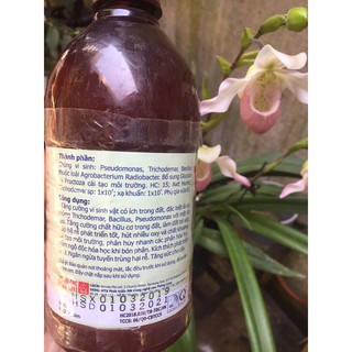 Chế phẩm Sinh học TRICHODERMA (Nấm Đối Kháng)- Dạng nước lọ 500ml