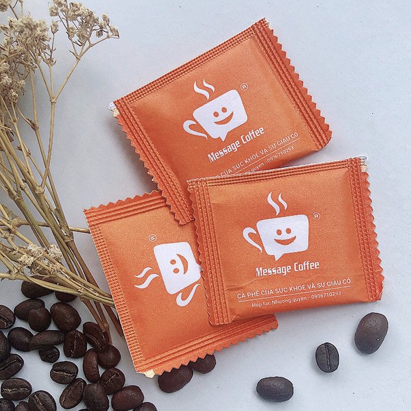 [COMBO 20 GÓI] Đường gói nhỏ tiện lợi dùng uống cà phê, đường gói 8 gram thương hiệu Message Coffee