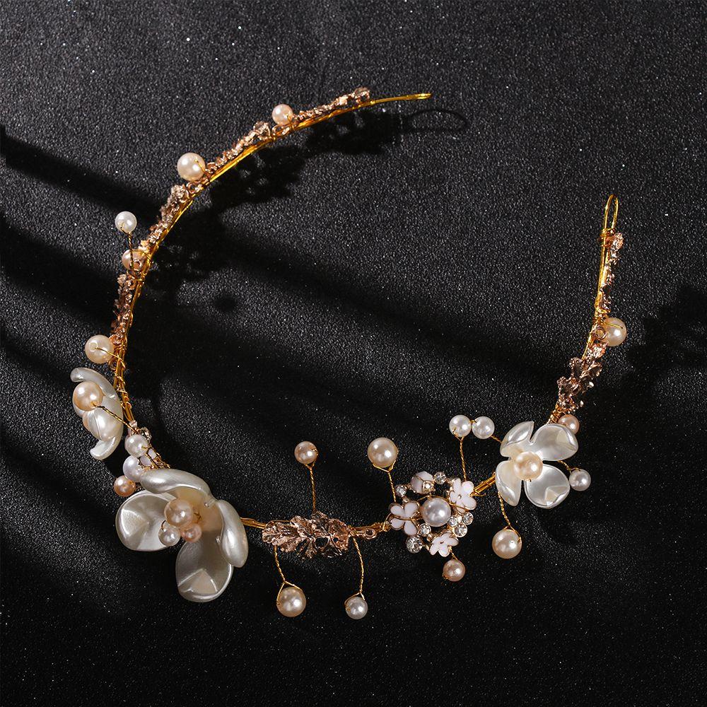 Vương Miện Hoa Handmade Thời Trang Cho Cô Dâu