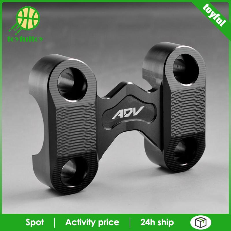 Kẹp Tay Cầm Bằng Nhôm Màu Đen Cho Honda ADV 150 2019 2020