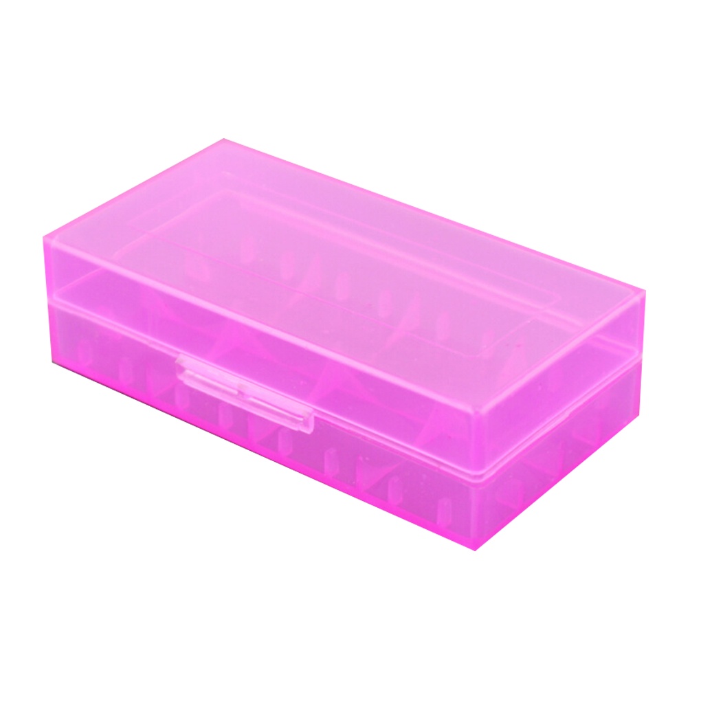 Hộp đựng sắp xếp pin nhựa nhiều màu tuỳ chọn