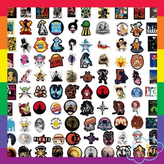 Combo 100 Sticker Hình One Piece