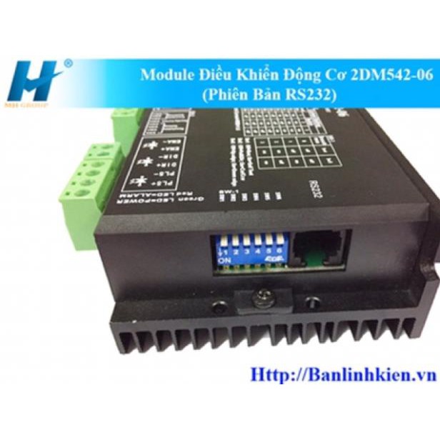 Module Điều Khiển Động Cơ 2DM542-06 (Phiên Bản RS232)