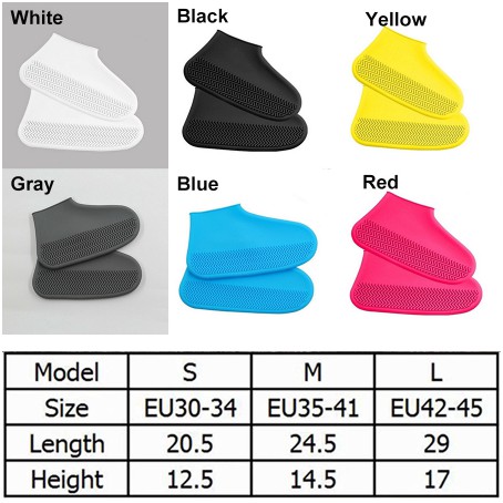 Bao bọc giày đi mưa chống nước tiện dụng - Silicon siêu bền