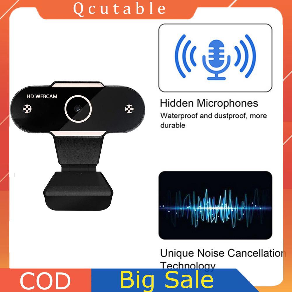 720P HD USB 2.0 Web Camera Live Video Online Microphone Computer PC Webcam