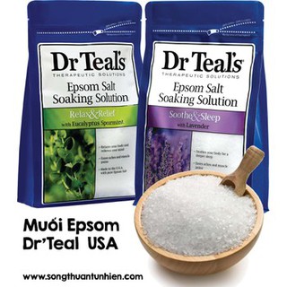 Muối epsom Dr Teal nhập khẩu Mỹ