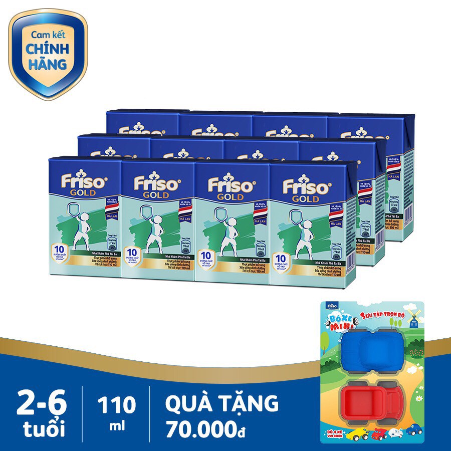 SỮA BỘT PHA SẴN FRISO 110ML (4 LỐC CÓ QUÀ TẶNG)