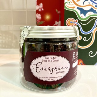 Nho đỏ sấy Ninh Thuận hộp 250g EVERGREEN