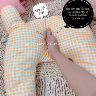 GỐI ĐA NĂNG CHỮ U [ảnh thật]