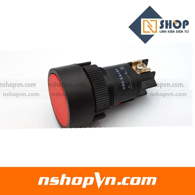 Nút nhấn XB2 EA142 thường đóng (đỏ)