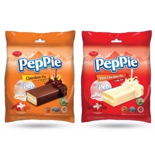 Bánh peppie phủ chocolate kem bơ sữa và chocolate