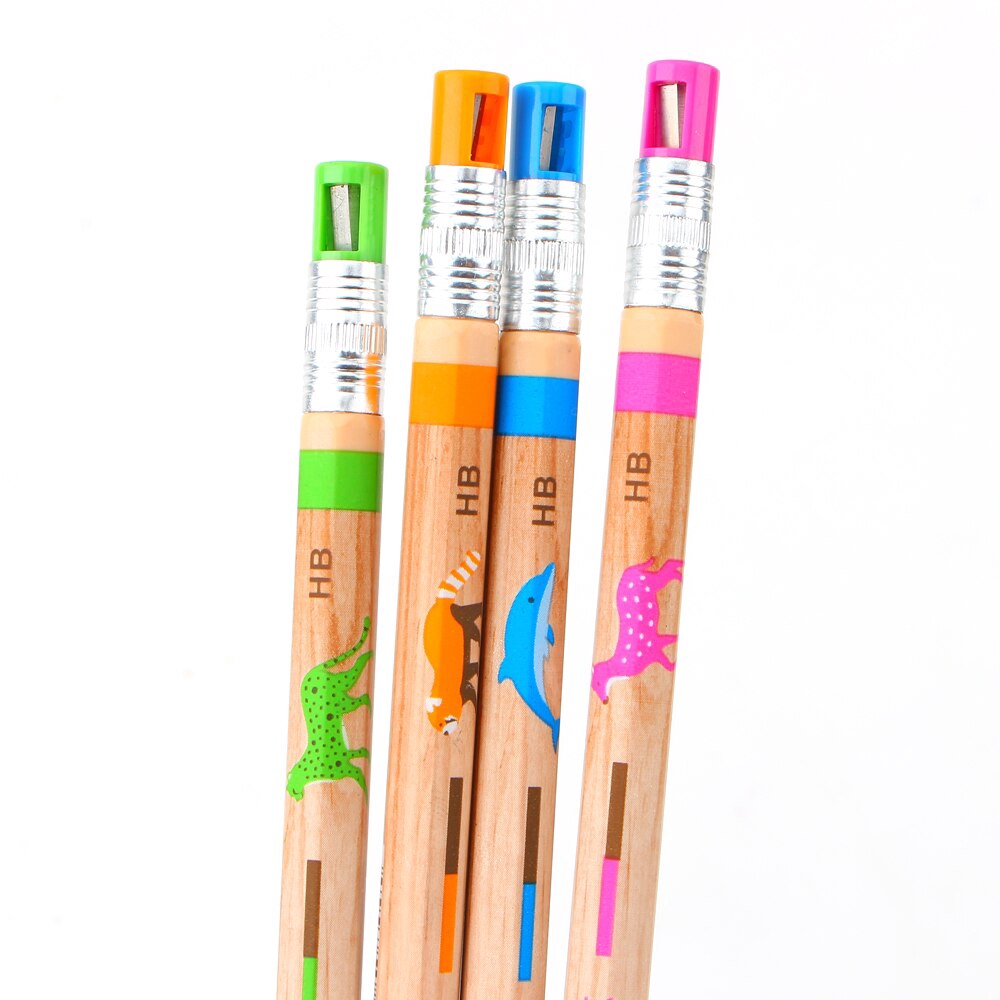 Set 4 bút chì 2.0mm HB bằng gỗ dùng vẽ đồ họa