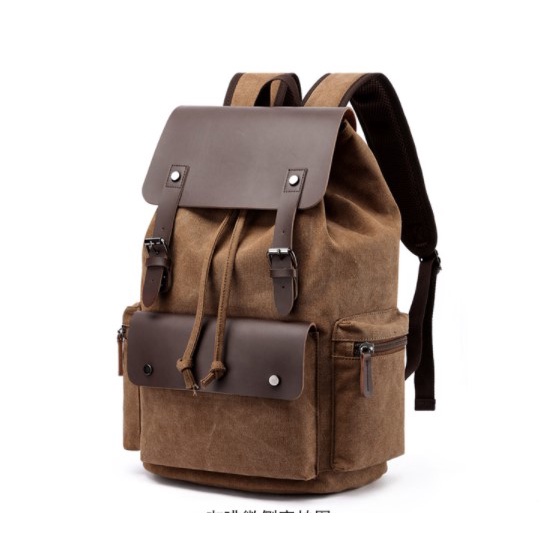 Balo Nam vải Canvas phong cách cao cấp 2021