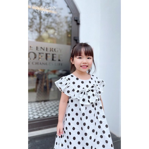 Đầm váy maxi đi biển,đi du lịch bé gái❤️Đầm phom chữ A tay cánh tiên có nơ ngực❤️size 1-10Y(10-40 ký)❤️kèm quà