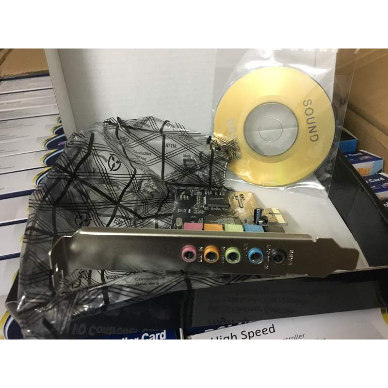 Card âm thanh 5.1  giao tiếp PCI-e N-EXPS8738