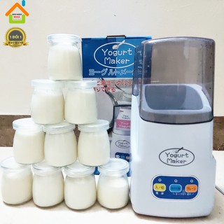 Máy làm sữa chua Yogurt Maker phiên bản mới nhất 2021- Máy có 2 Chế độ làm sữa chua ăn và sữa chua uống