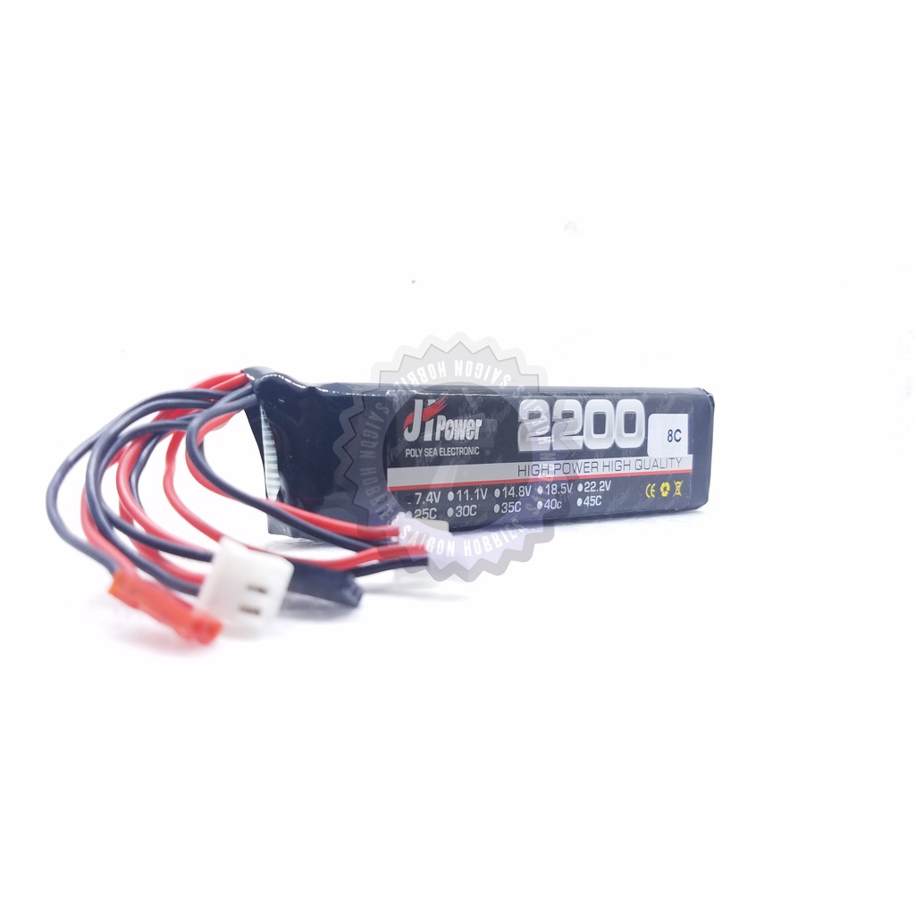 Pin Remote (TX) 2s 7.4v 2200mah 8C