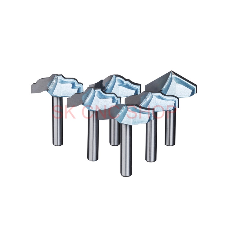 Mũi dao Huỳnh cửa nội thất - 6.35MM -  Pano CNC - SK CNC SHOP