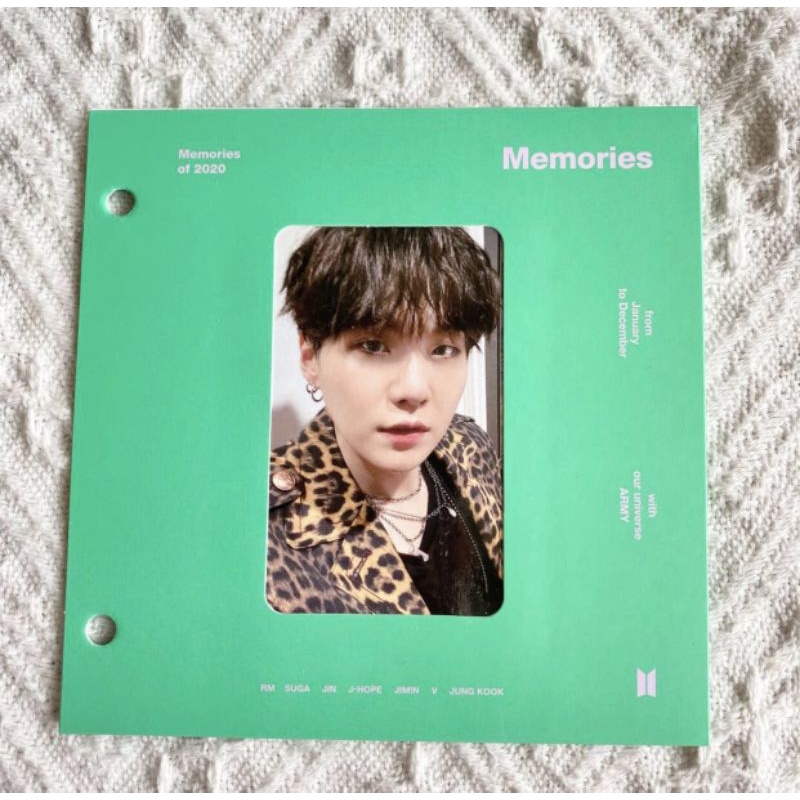 BTS CARD DA BEO MEMORIES BLU 2020 (weverse shop)