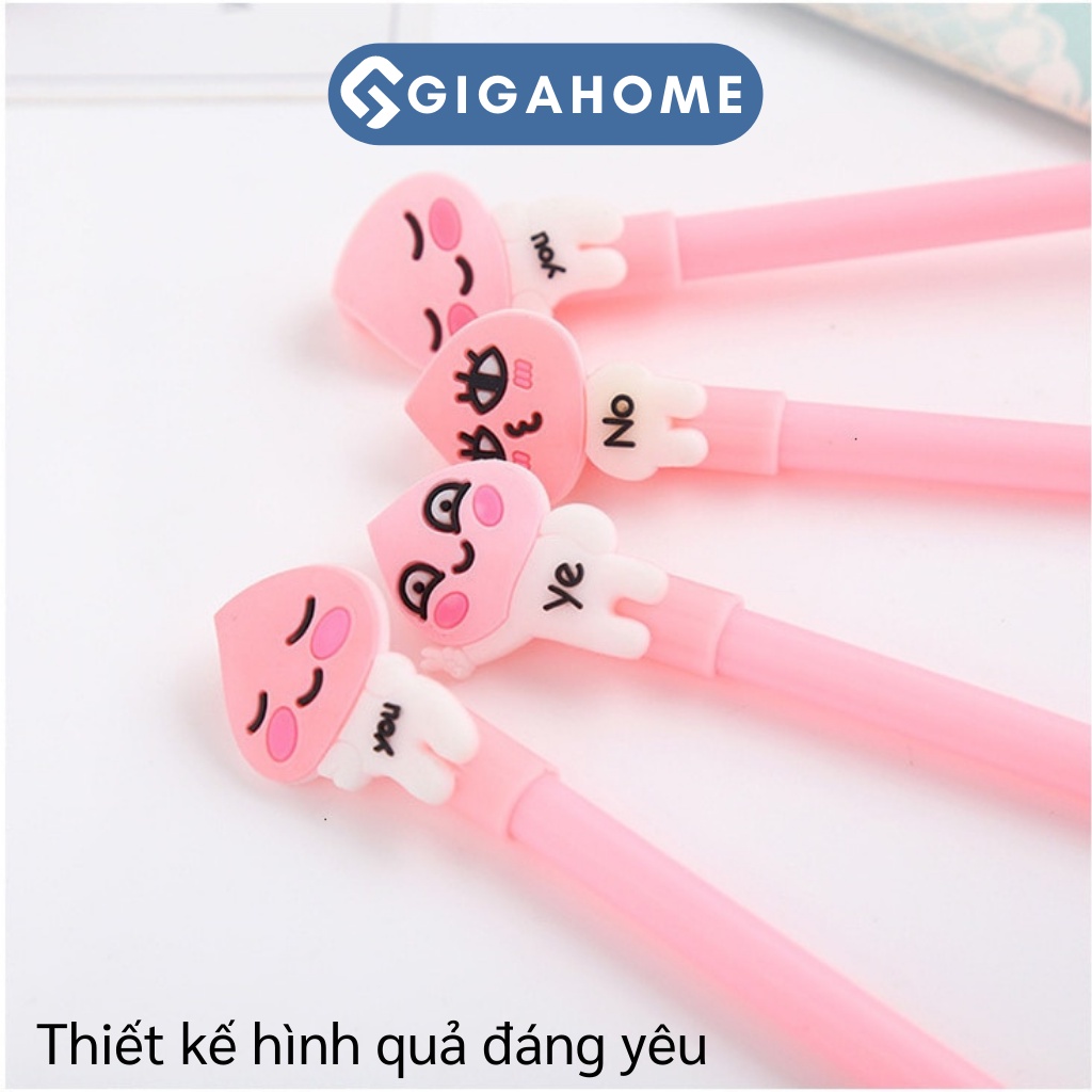 Bút Bi Hình Đào Đáng Yêu GIGAHOME Cho Bé Học Tập 6910
