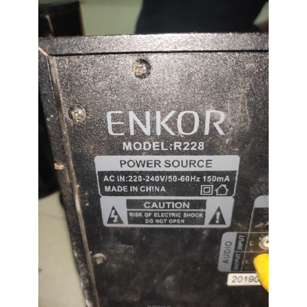 Loa 2.1 Bluetooth Enkor R228 cũ