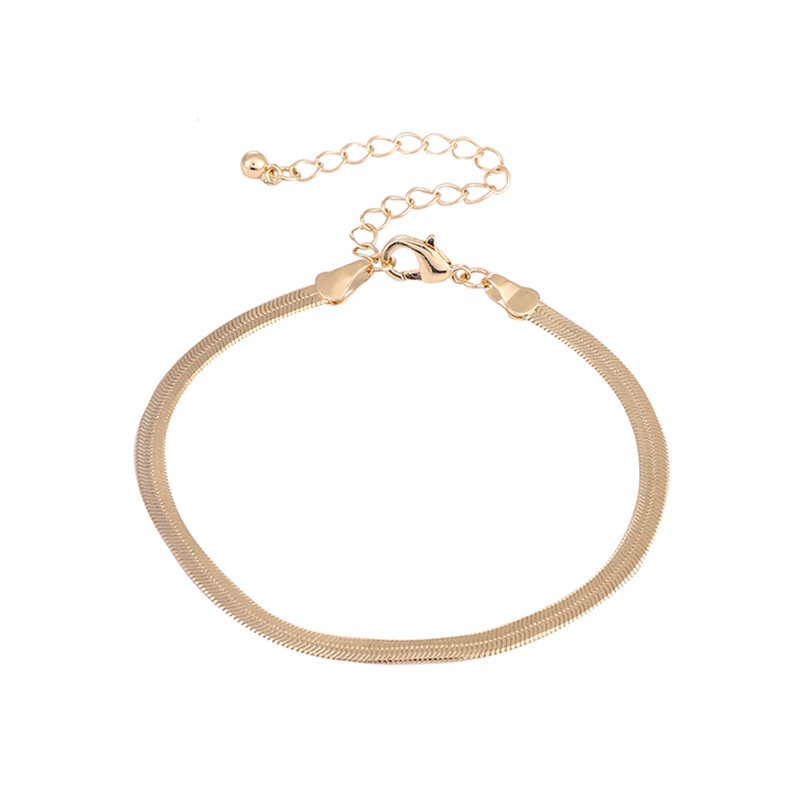 Vòng tay xương rắn thiết kế đơn giản thời trang phong cách Hàn Quốc 19A1385