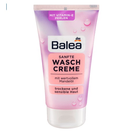 Sữa rửa mặt Balea Sanfte Waschcreme cho da khô và nhạy cảm