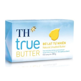 Bơ lạt tự nhiên TH True Butter 200g
