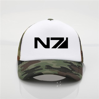 Mũ Mass Effect N7 Nam Hệ Thống Liên Minh Quốc Huy Quân Sự Trò Chơi Mũ Bóng Chày