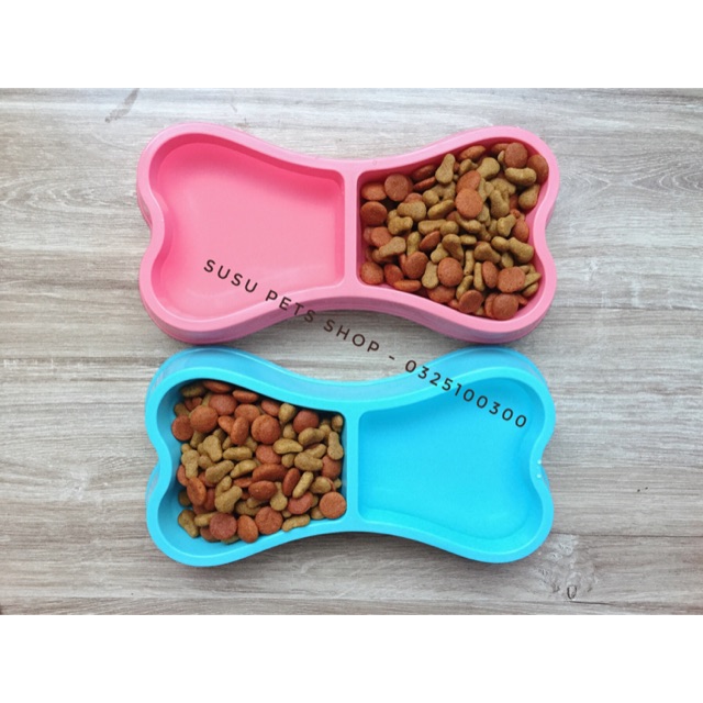 Bát đôi nhựa hình xương