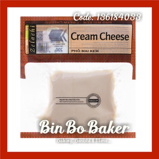 💥 hỏa tốc 💥 phô mai kem cream cheese hiệu zelachi - cục 200gr