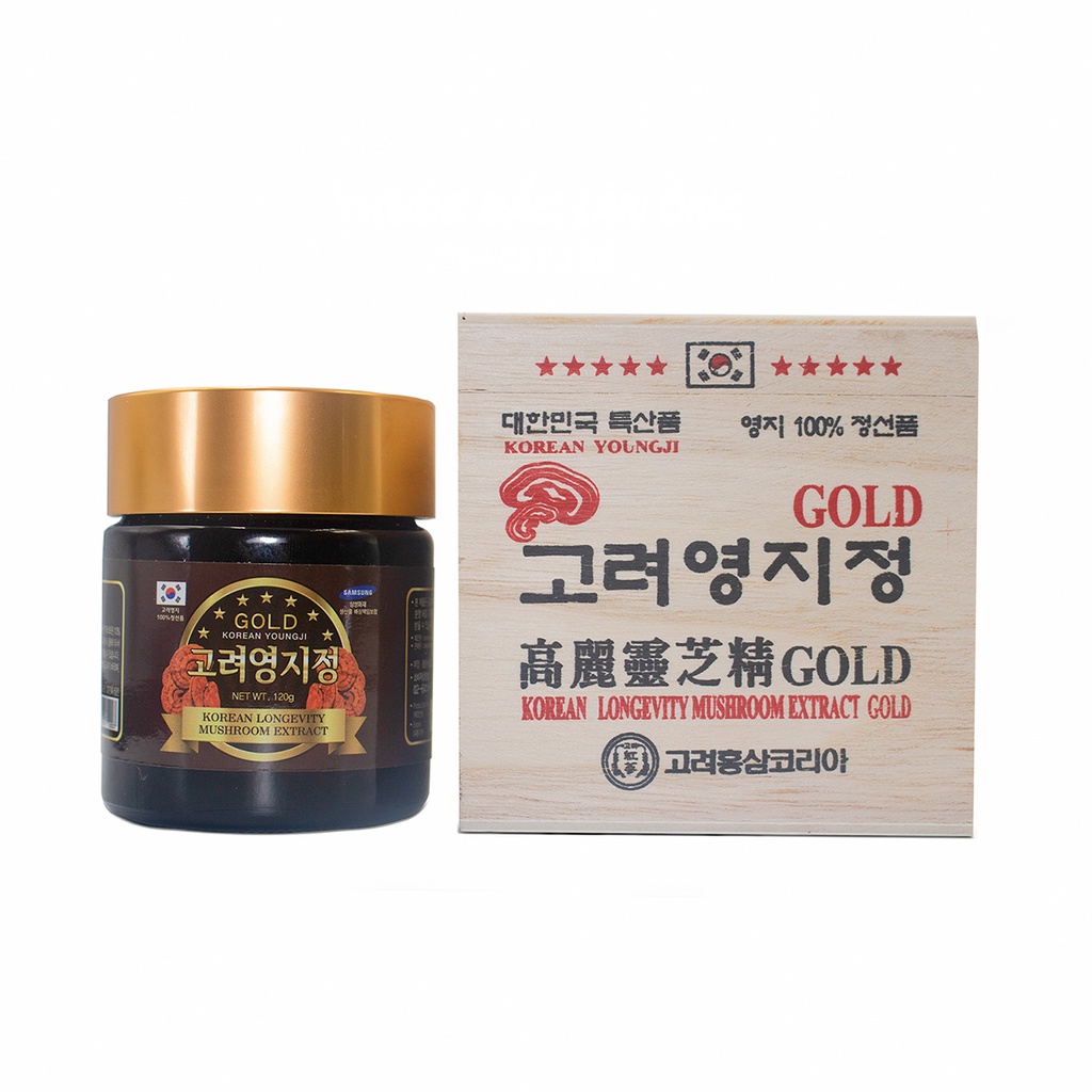Cao Linh Chi Hàn Quốc YoungJi (Hộp Gỗ Trắng 3 lọ) - Thuốc Bắc Lãn Ông
