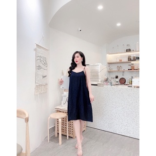 [SupperSale] Đầm - Váy Maxy 2 Dây Chất Đũi Lụa Hàn Siêu Mát