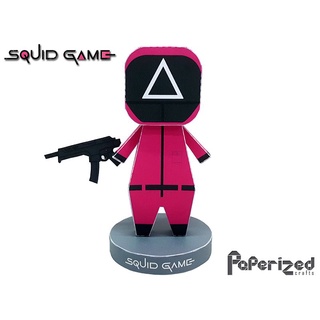 - Mô hình giấy Pink Soldier - Tam Giác