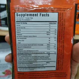 SAMPLE BCAA REVOLUTION - 1 LẦN DÙNG - GÓI DÙNG THỬ BCAA REVOLUTION