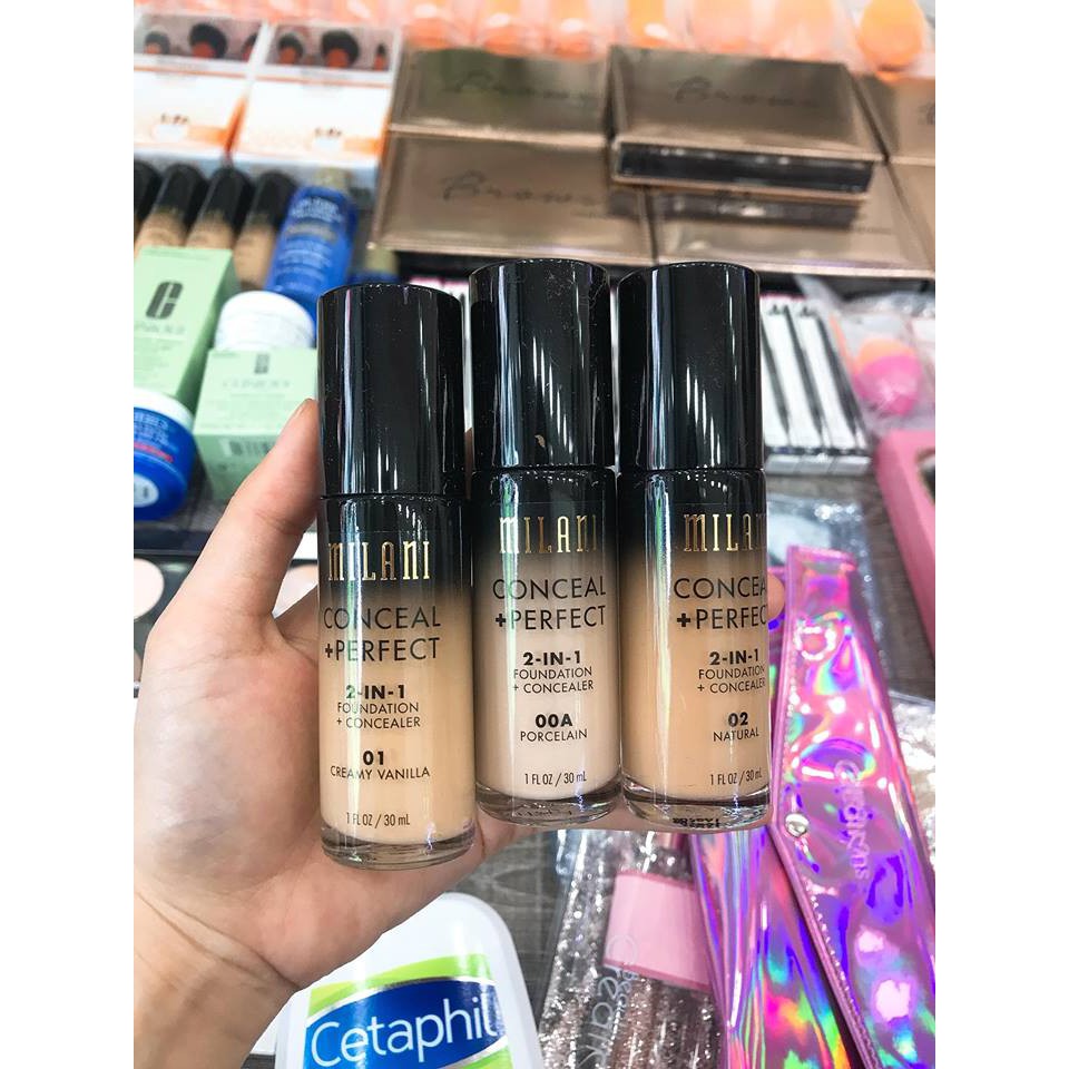 Kem Nền Milani Concealer + Perfect 2 in 1