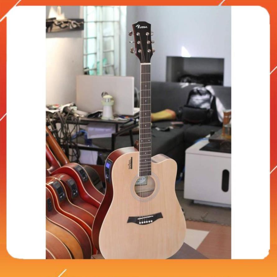 Đàn Guitar, Đàn ghita Acoustic Rosen R135 Mặt Top Thông ( Hàng Có Sẵn)
