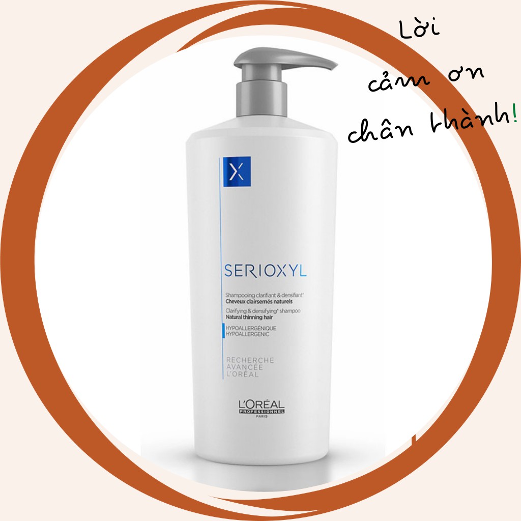 _DẦU GỘI LOREAL CHĂM SÓC TÓC THƯA MẢNH RỤNG SERIOXYL