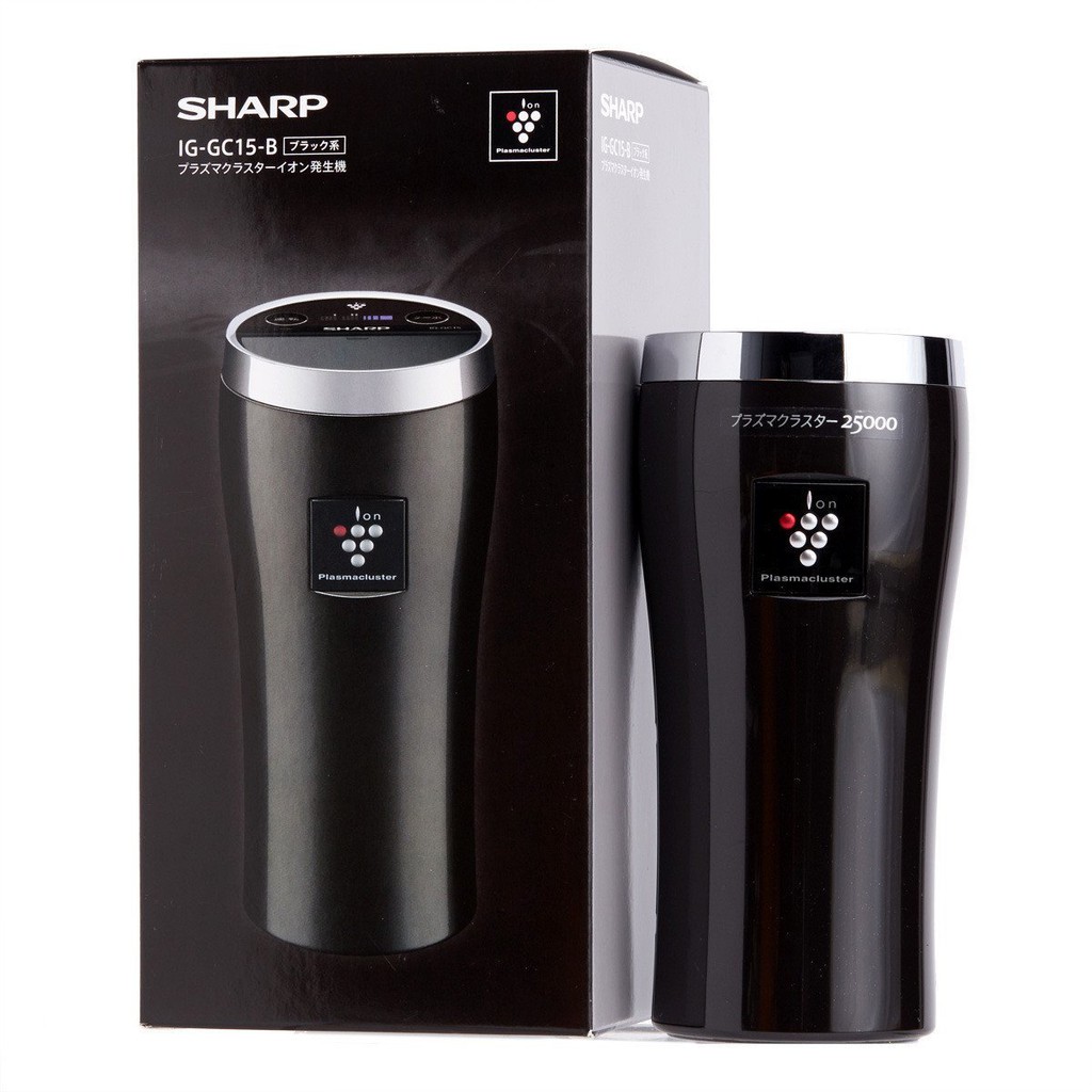 Máy Lọc Không Khí Xe Hơi Sharp IG-GC2E-B/N/P - Bảo hành 12 tháng chính hãng