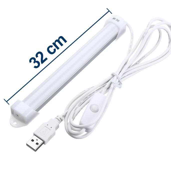 Dải Đèn Led Neon Dài 33cm Cổng Usb Dùng Học Tập Nhà Bếp / Bàn Làm Việc