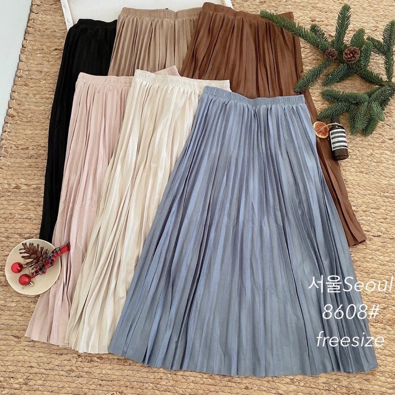CHÂN VÁY XẾP LY 2 LỚP