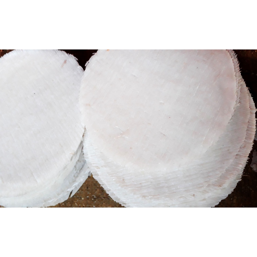 50 cái Bánh phồng nếp nước cốt dừa chưa nướng